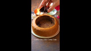 Decadent Eggless Coffee Chocolate Cavity Cake A Triple Treat [upl. by Oironoh]