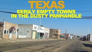 TEXAS Eerily EMPTY Towns In The Dusty Panhandle [upl. by Oneg81]