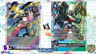 DIGIMON TCG Local match BeelStarmon Purple vs Imperialdramon GreenBlue  THIRD IMPACT [upl. by Isbel]