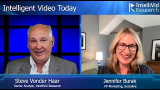 Intelligent Video Today  Jennifer Burak  Socialive [upl. by Ssecnirp]