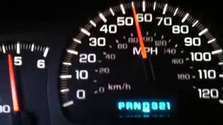 Silverado small cam and 456 075mph [upl. by Dalury316]