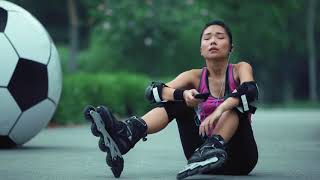 Standard Chartered Mobile Banking Promotion  Rollerblade [upl. by Llerrad]