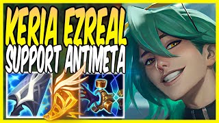 💥¡USO el  EZREAL SOPORTE de KERIA me SORPRENDO del DAÑO ABSURDO WTF💥 [upl. by Audris]