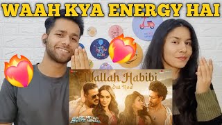 Wallah Habibi Song Reaction  Akshay kumar  Tiger shroff  Vishal Mishra [upl. by Kciregor]