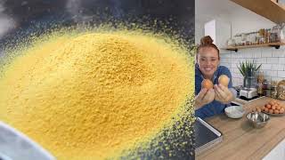 Dehydrated Powdered egg  Easy Step by step recipe to dehydrate eggs raw [upl. by Hadihsar650]