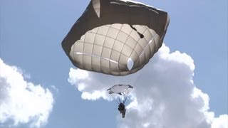 Paratrooper T11 Parachute Jump Training [upl. by Elvia]