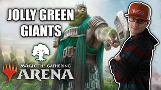 🌲GREEN GIANTS🌲 Mono Green Stompy Guide MTG Arena [upl. by Silvan380]