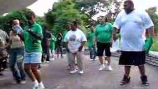 2007 Woodard Family Reunion Cupid Shuffle [upl. by Llerut994]