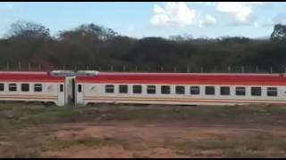 speed of the newly launched SGR TRAIN [upl. by Heidt]