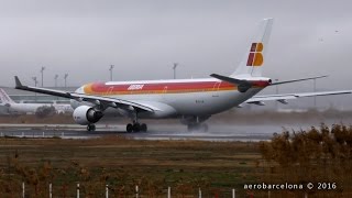 FULL HD Iberia A330 departing BarcelonaEl Prat [upl. by Emilie]