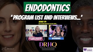 Endodontics Residency Programs and Interviews  How to Select and What to Expect  DrDarwin™️ [upl. by Opal620]