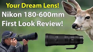 Nikon 180600mm First Look Review A Wildlife Photographers Field Report [upl. by Ainerol691]