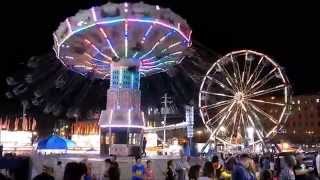 Allentown Fair rides  August 30 2013 [upl. by Aral837]