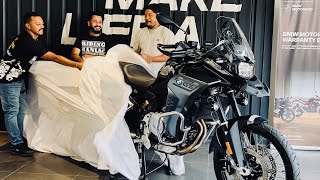 Taking delivery of my BMW F 850 GSA  BMW F 850 GSA bmw bmwmotorrad [upl. by Vanderhoek]