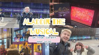 First Theatre Vlog OF 2024 Aladdin The Musical UK Tour At The Wales Millennium Centre Vlog [upl. by Hazelton]