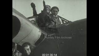 Fleet Air Arm Fairey Barracuda Bomber 1940s  Film 1092639 [upl. by Oremoh]