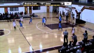 Girls Basketball Salem Lady Seminoles vs Meadocreek [upl. by Bronder379]