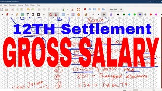 Gross Salary After 12th Bipartite Settlement  Gross Salary of Clerk  12th Bipartite Settlement [upl. by Trebreh]