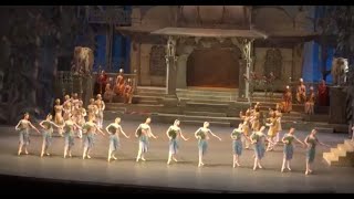 扇子の踊り「ラ・バヤデール」ステパーノワ＆ラントラートフ、ボリショイ劇場 Fan Dance quotLa Bayaderequot Stepanova amp LantratovBolshoi Ballet 21 [upl. by Akinot950]