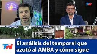 El meteorólogo José Bianco explica el fenómeno de tormentas que azotó al AMBA y Bahía Blanca [upl. by Riggins562]