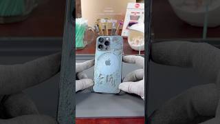 iPhone 13 Pro Back Glass Repair shorts oddlysatisfying iphonerepair crunchtime teletouch [upl. by Vincenty258]