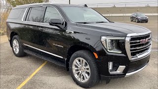 2021 GMC Yukon XL SLT REVIEW [upl. by Manly238]