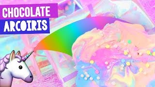 HAZ UN CHOCOLATE ARCOIRIS DE UNICORNIO  Semana Crafty ✄ Craftingeek [upl. by Isolt407]