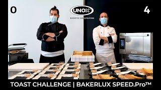 SANDWICH TOAST CHALLENGE  BAKERLUX SPEEDPro™ [upl. by Blanka699]