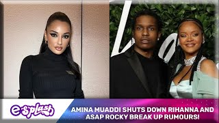 Amina Muaddi Shuts Down Rihanna And Asap Rocky Break Up Rumours [upl. by Tedra]