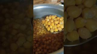 Cooking chickpeas cooking deliciousfood youtubeshorts food explore subscribe travel explore [upl. by Renraw]