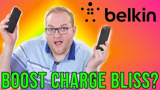 Belkin Magnetic Portable Wireless MagSafe Charger 10K Review  BoostCharge at its best [upl. by Pillsbury]