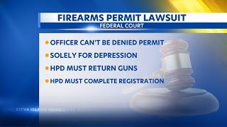 Hawaii gun permit ruling sides with homesick Navy officer [upl. by Enelym]