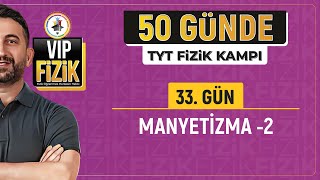 Mıknatıs ve manyetik alan konu anlatımı 2  33Gün 2Video  2025 TYT Fizik kampı [upl. by Jena]