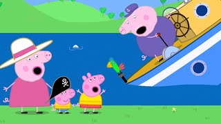 Grandpa Pigs Sinking Boat 😱⛵️ Best of Peppa Pig 🐽 Cartoons for Kids [upl. by Harri]