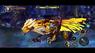 Fallen Divine Dragon Solo Fighter Gameplay Dragonspear Ex [upl. by Maier]