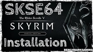 How to install SKSE64 for Skyrim SE [upl. by Roumell304]