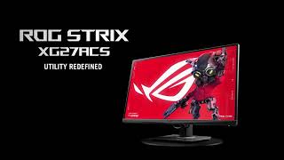 ROG Strix XG27ACS  Esperienza di gioco ultra fluida [upl. by Suraved854]