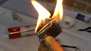 Repairing an old RONSON lighter that is leaking gas [upl. by Gere]