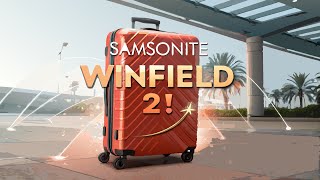 Samsonite Winfield 2 The Best Checked Hardside Luggage For Travellers [upl. by Ramgad]