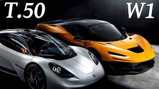 McLaren W1 vs GMA T50  The Battle of Cultural Relevance [upl. by Possing]