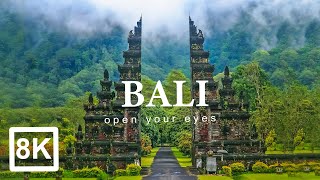 Bali in 8k ULTRA HD HDR  Paradise of Asia 60 FPS [upl. by Toh]