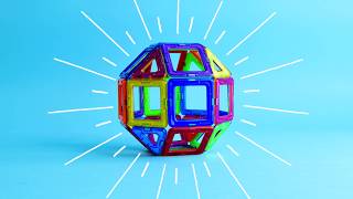 Magformers Magnetic STEM Toy The Basics [upl. by Waddington39]