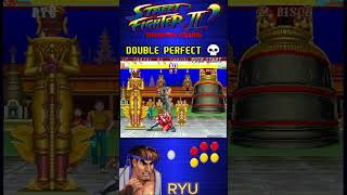 RYU DOUBLE PERFECT retrogaming streetfigther arcade sf2 ryu [upl. by Ailegna]