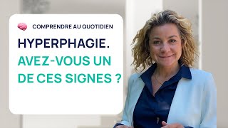 HYPERPHAGIE  LES 3 SIGNES RÉVÉLATEURS DE LA MALADIE [upl. by Riffle]