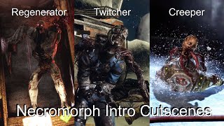 Dead Space 3  Enemy Intro Cutscenes  Some Necromorph First Encounters HD 60 FPS [upl. by Klecka308]