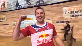 World Record Matt Cogar USA  Liverpool UK 2018  STIHL Timbersports® World Championship [upl. by Ecirtam]