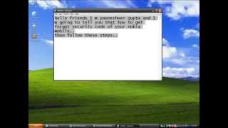 How to get forgot security code of nokia phones [upl. by Orozco]