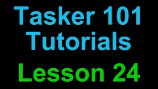 Tasker 101 Tutorials Lesson 24  Text SMS Message Pop Up wAction Buttons [upl. by Aube210]