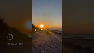 Beleef een prachtige zonsondergang op Ameland [upl. by Anaidiriv]