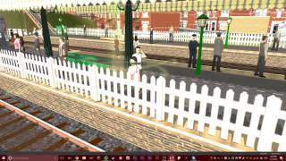 RWS Gordon on Sodor with 12 coaches Vicarstown to Knapford Station [upl. by Repmek]